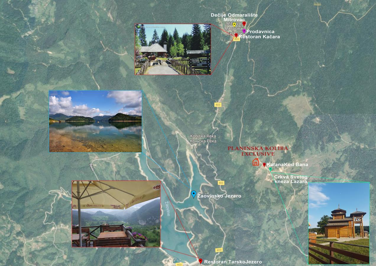Planinska Koliba Exclusive Villa Sekulic ภายนอก รูปภาพ